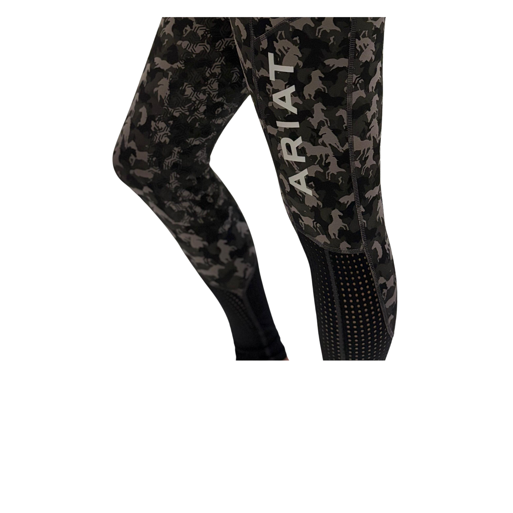 Malla ARIAT EOS FS TIGHT Mujer ( periscope camo Horse) - Imagen 3
