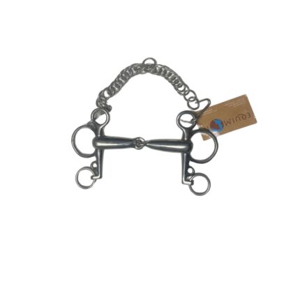 Bocado Pelham partido Grueso  10,5 cm