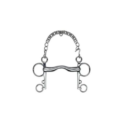 Bocado Pelham Inox  14,5 cm