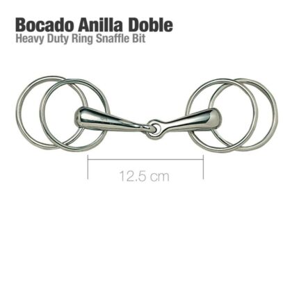 Filete Doble Anilla  12,5 cm