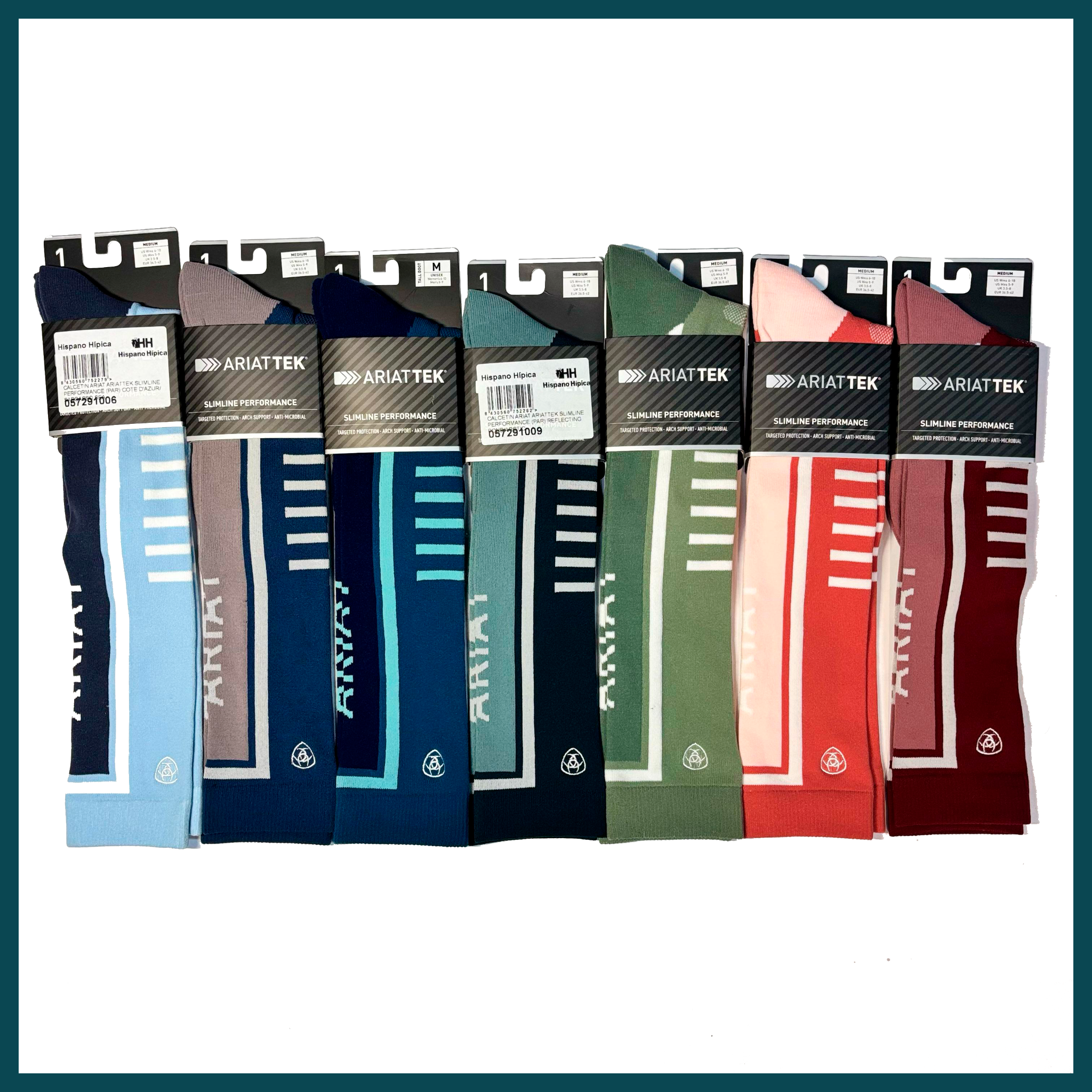 Calcetines AriatTEK Slimline Performance Socks - Imagen 12