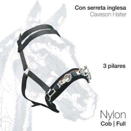 Cabezada Serreta inglesa Nylon ZALDI