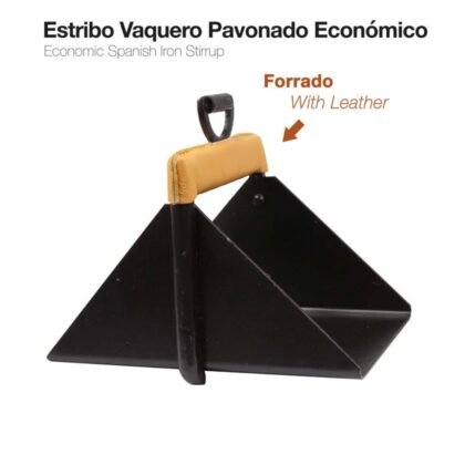 Estribo Vaquero Pavonado Eco Forrado