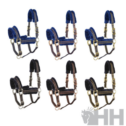 Cabezada de Cuadra LEXHIS nylon DELUXE + Ramal